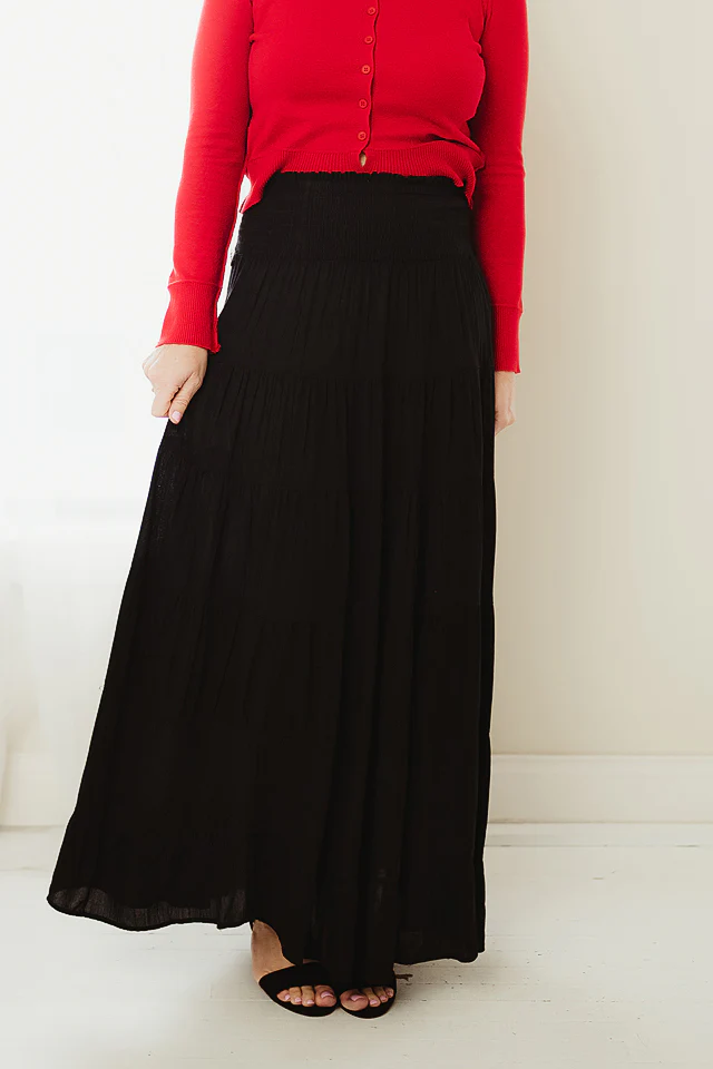 Grace Tiered Maxi Skirt