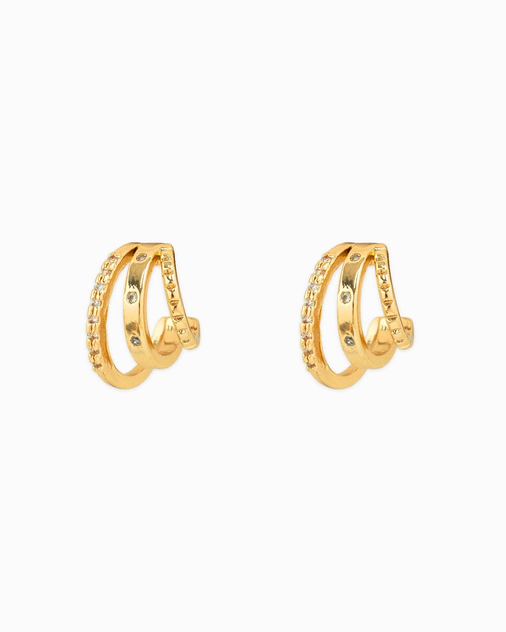 Twinkle Trio Hoops - Image 3
