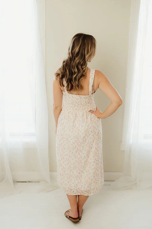 Caroline Printed Midi Dress - Image 3