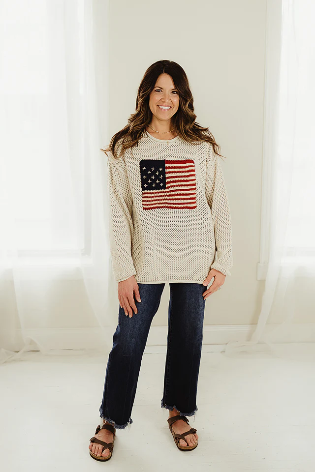 American Flag Sweater - Image 2