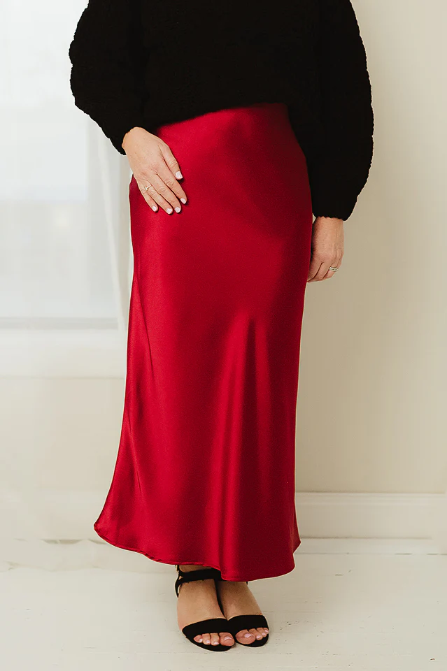 Aniston Satin Skirt - Image 3