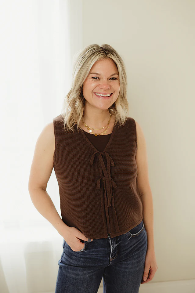 Brown Bowline Vest