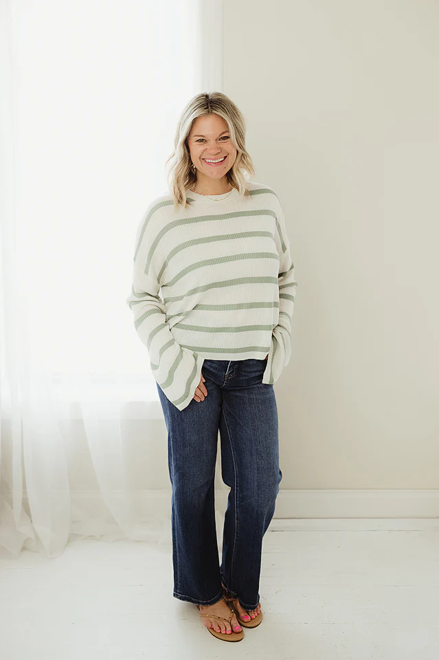 Sage Everly Ribbed Pullover - Image 2