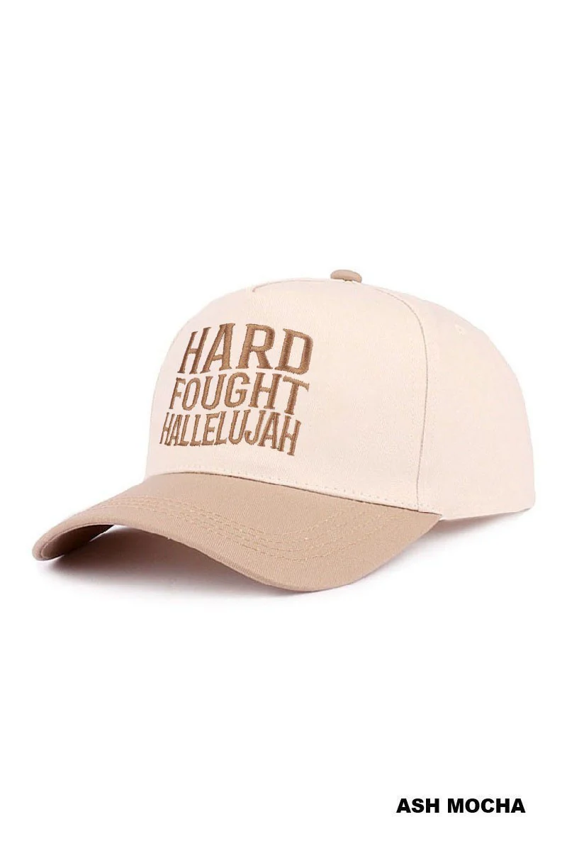 Ash Mocha "HARD FOUGHT HALLELUJAH" Hat