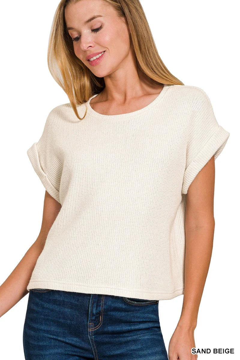 Sand Beige Light Lovely Top