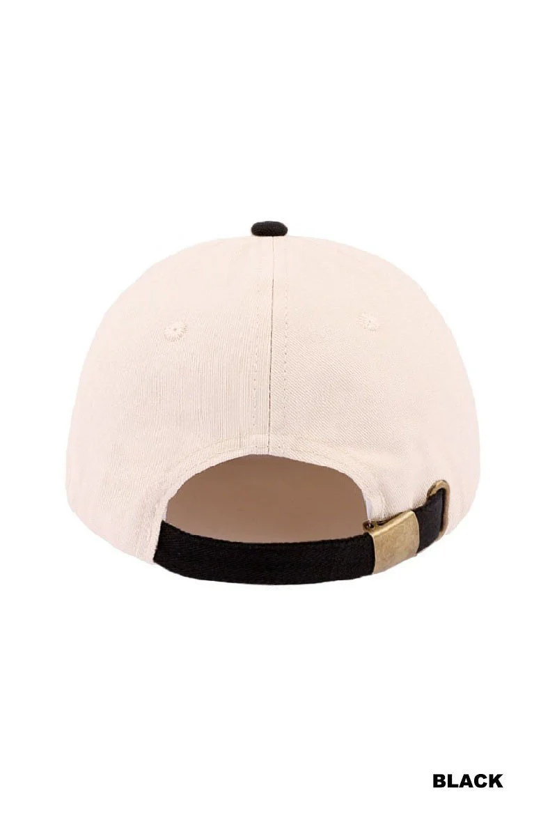 Black "HARD FOUGHT HALLELUJAH" Hat - Image 3