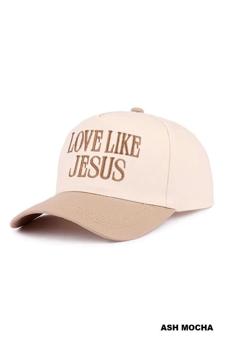Ash Mocha "LOVE LIKE JESUS" Hat