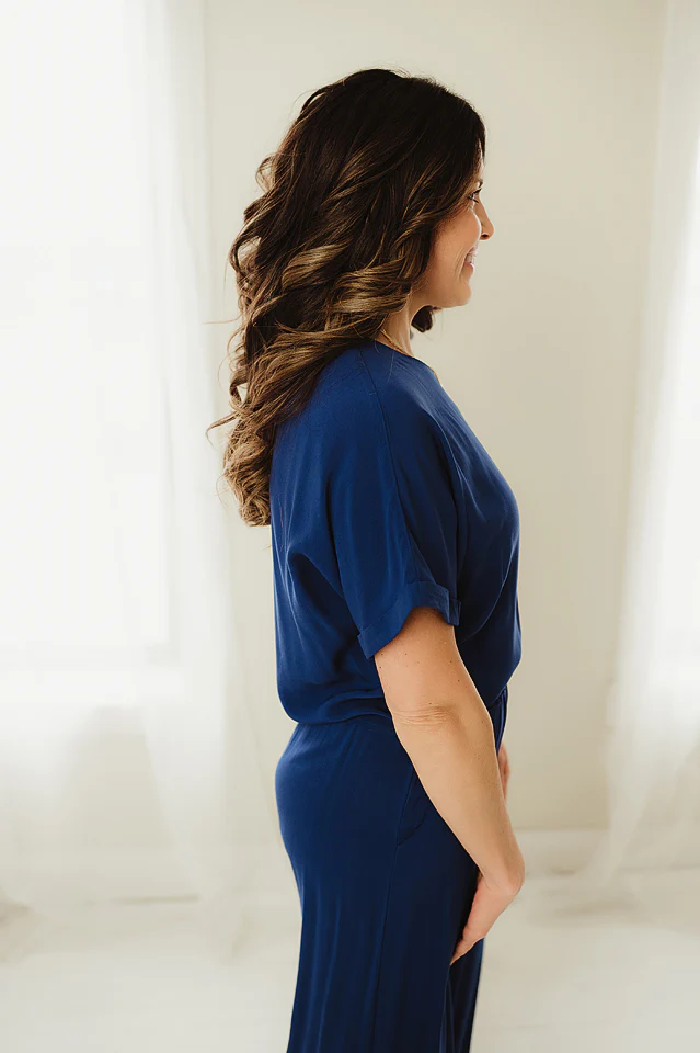 Light Navy Modern Ease Set - Image 5