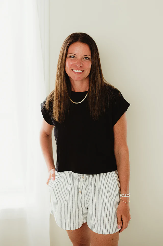 Black Cotton Crop Top