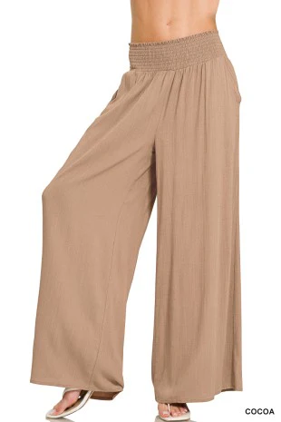 Cocoa Willow Wide Leg Pants