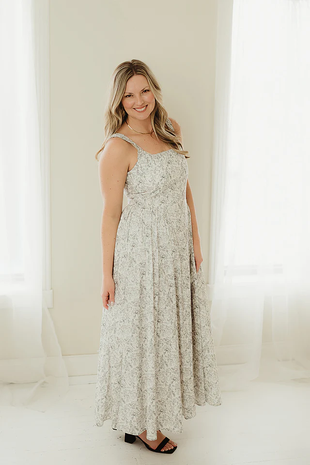 Black Gardenview Midi Dress - Image 3