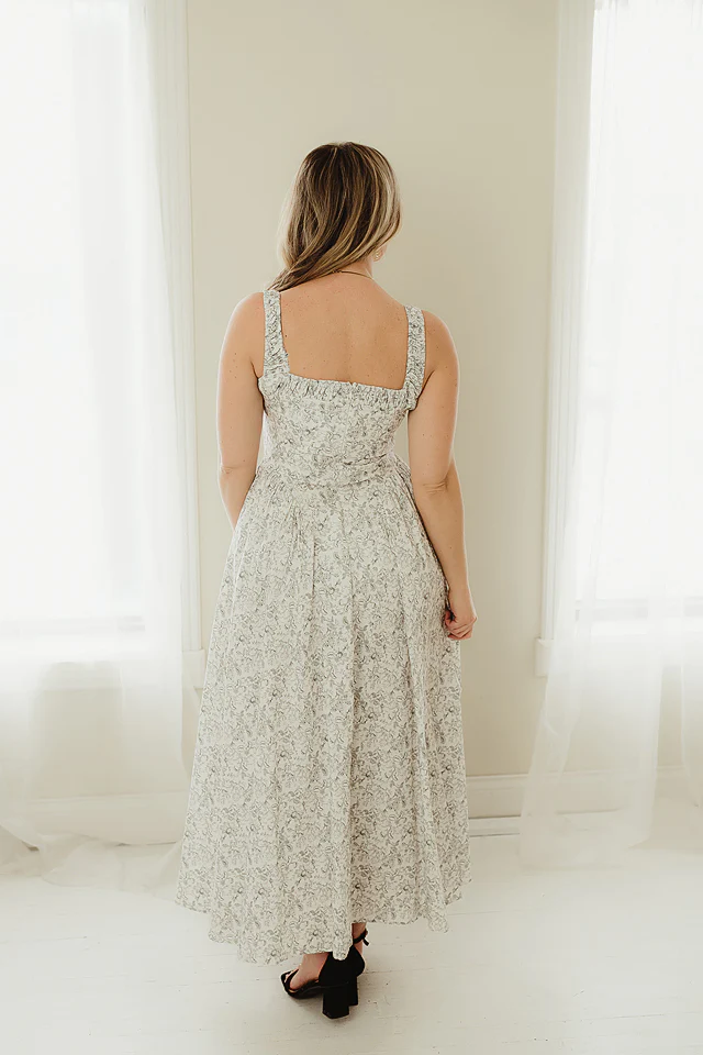 Black Gardenview Midi Dress - Image 4