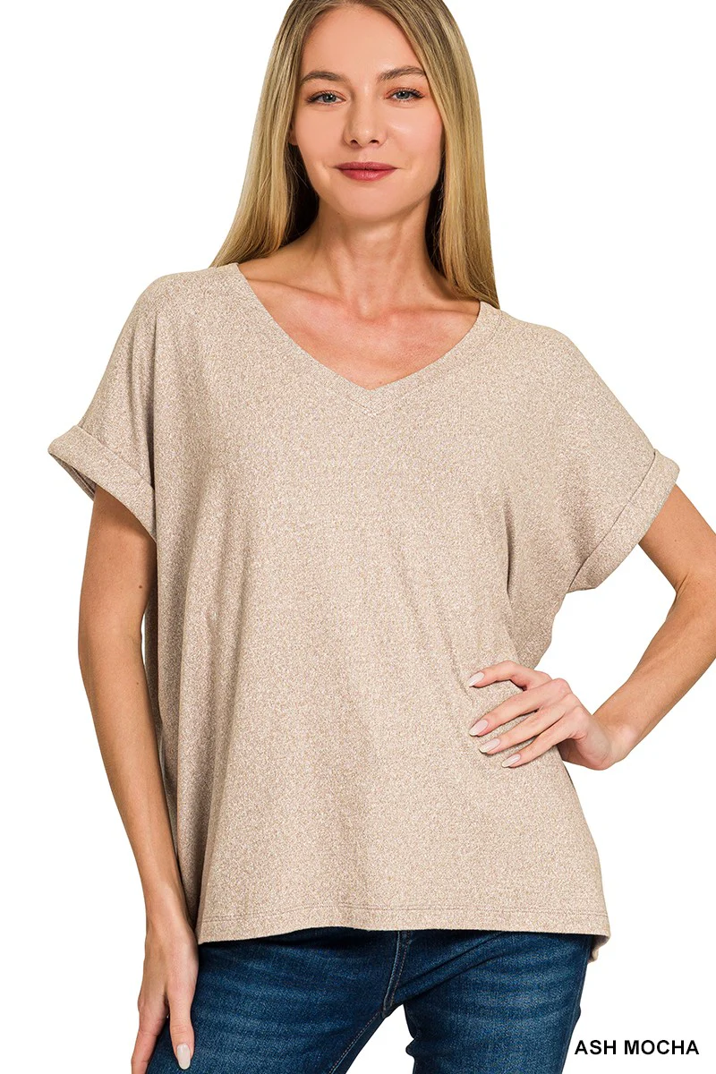 Ash Mocha Mellow Cloud Tee