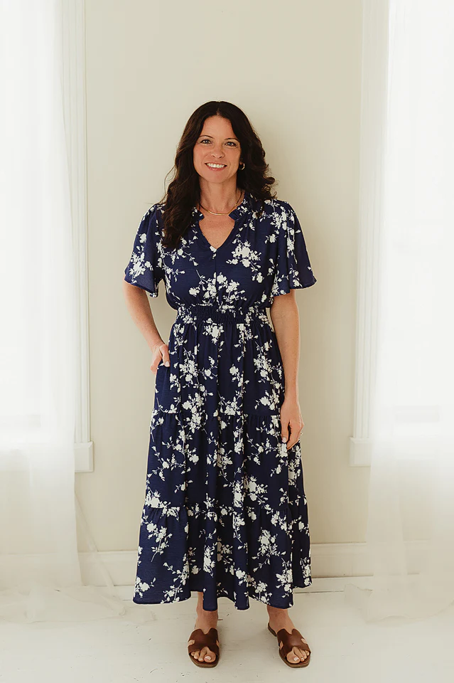 Bluebell Floral Maxi