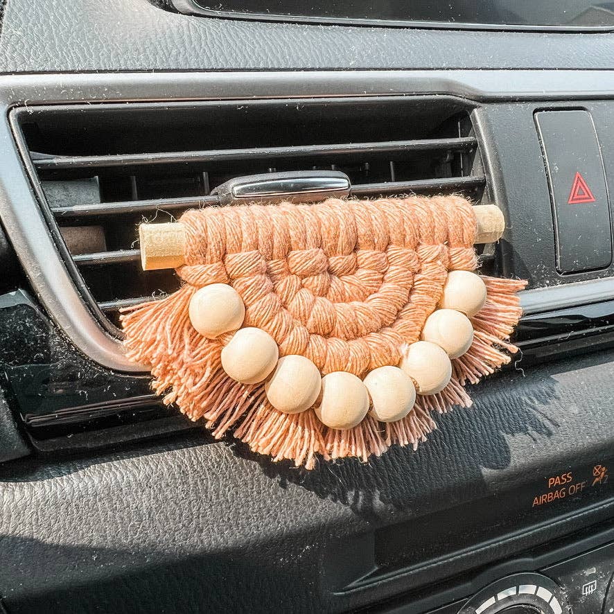 Macrame Car Vent Diffuser - Image 9