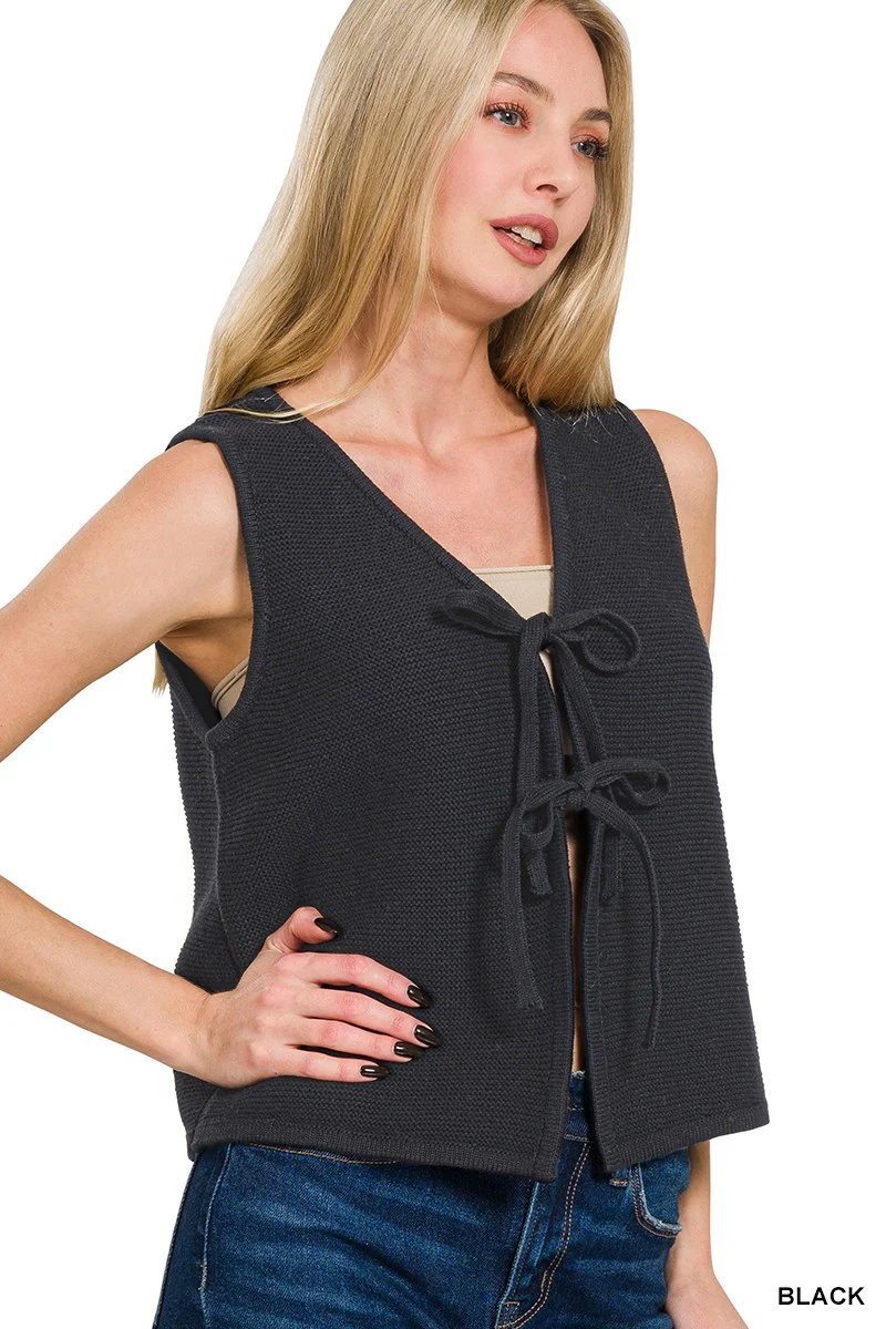 Black Bowline Vest