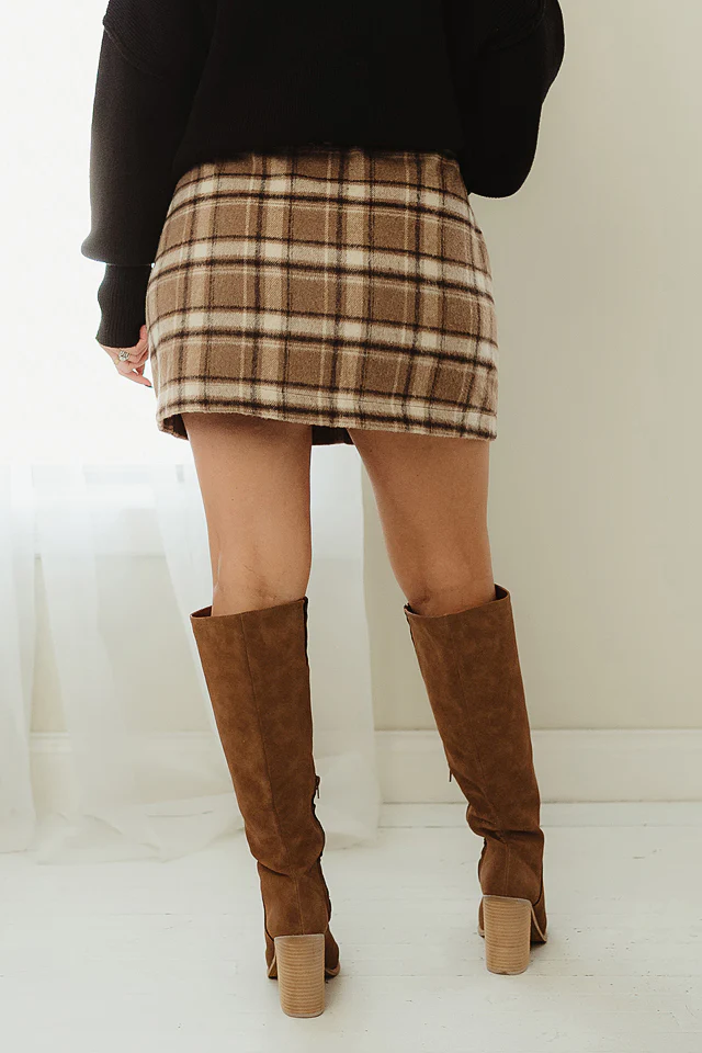 Plaid Luxe Skirt - Image 10
