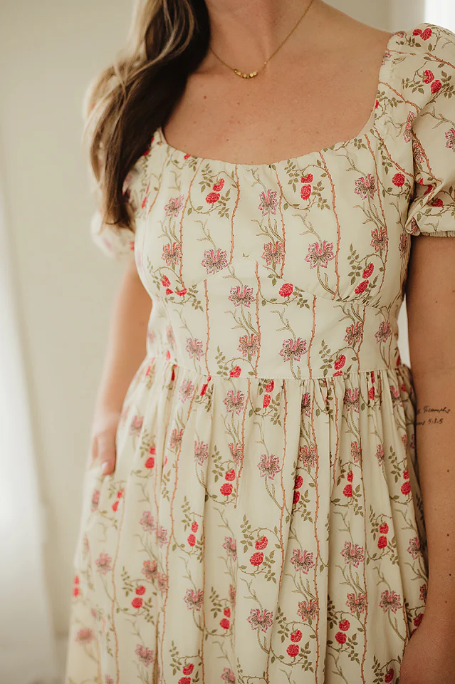Buttercream Floral Maxi - Image 4