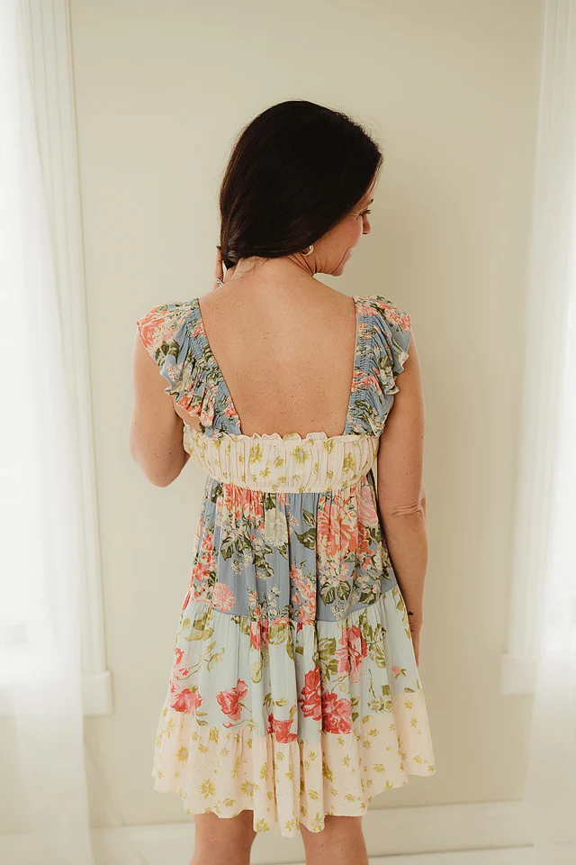 Boho Bliss Flutter Dress - Image 3