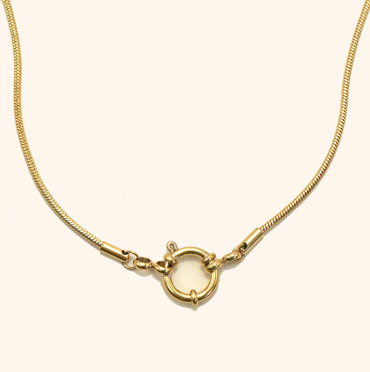 Chain Circle Necklace - Image 10