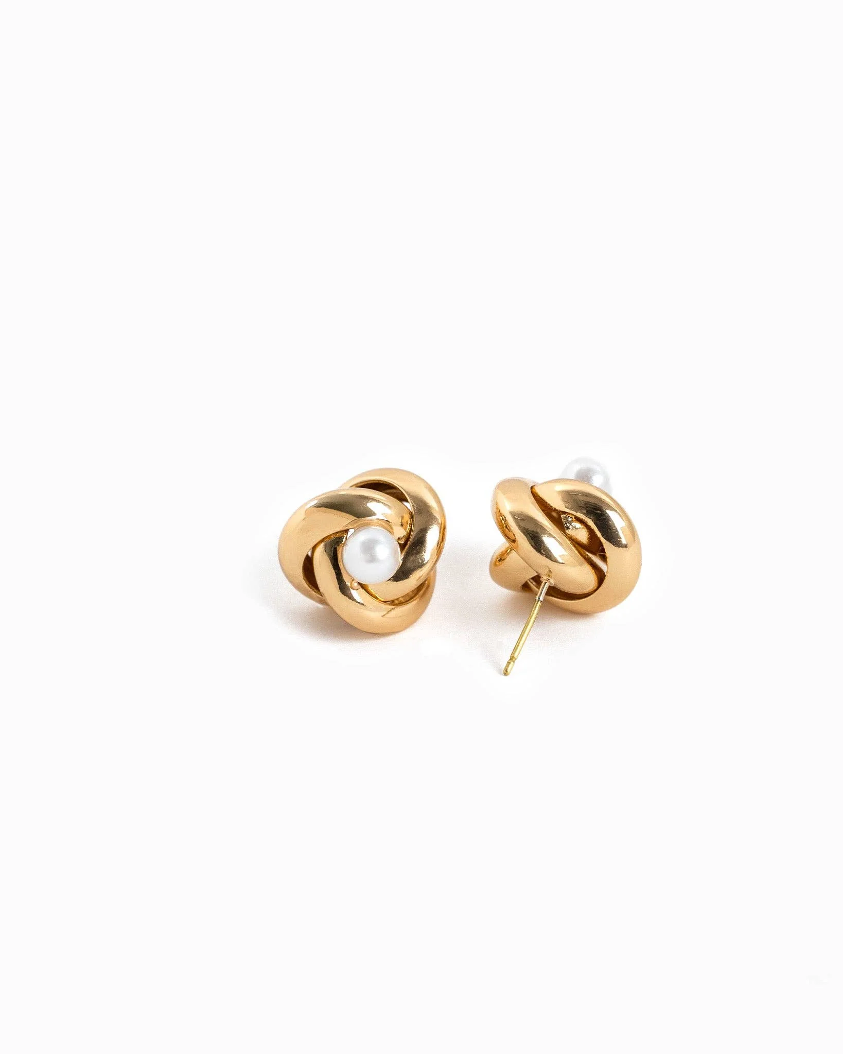 Classic Knot Earrings - Image 3