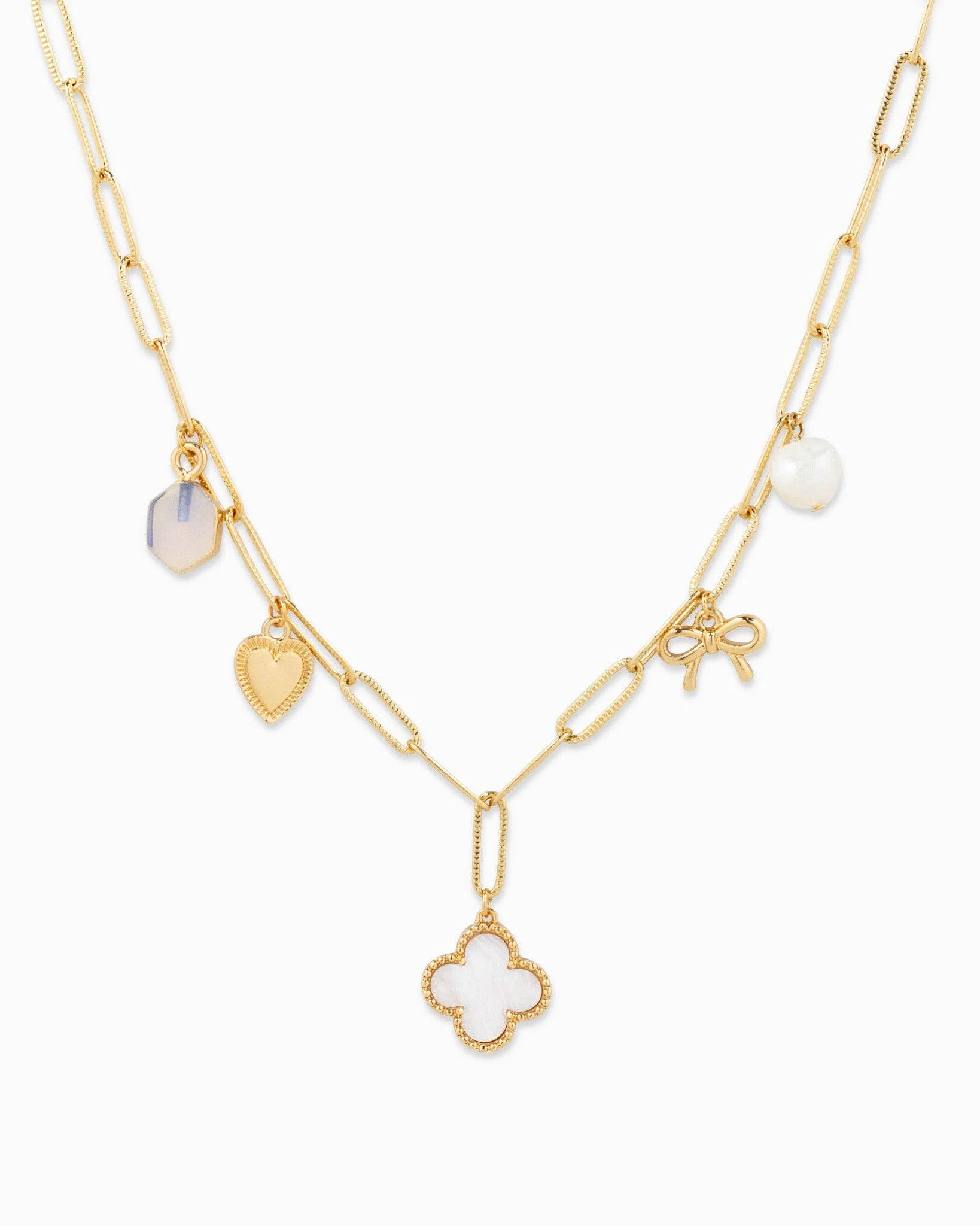 Clover 5 Charm Necklace