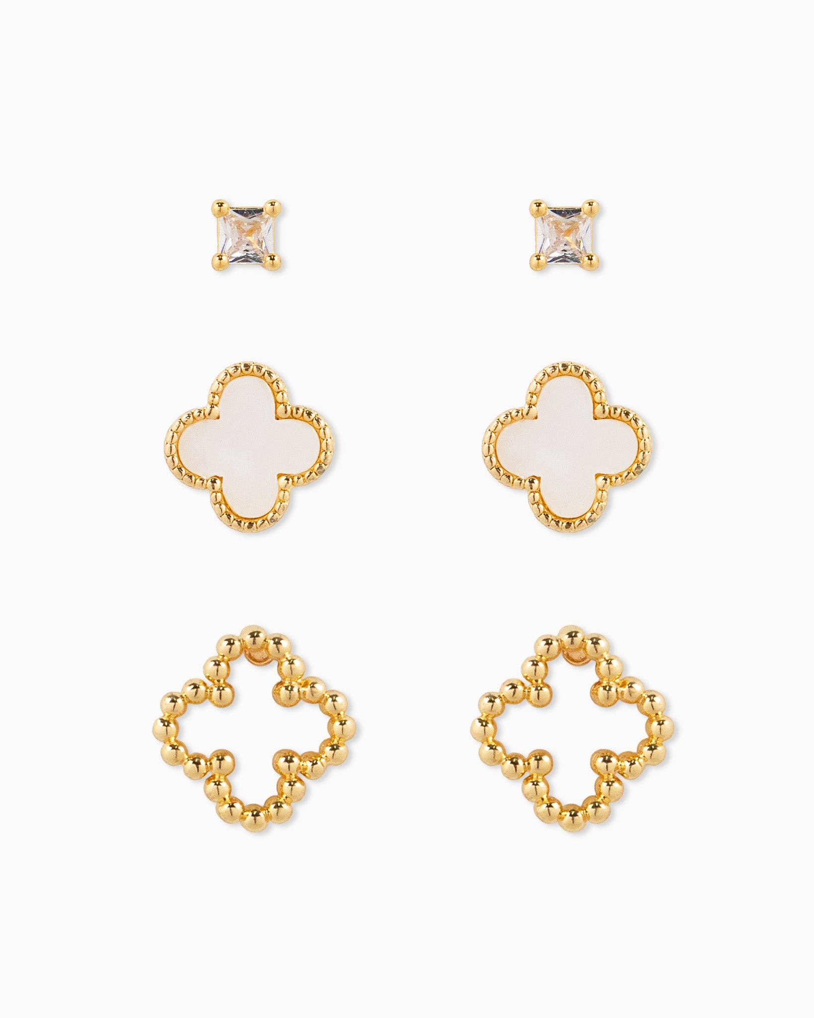 Clover Stud Set