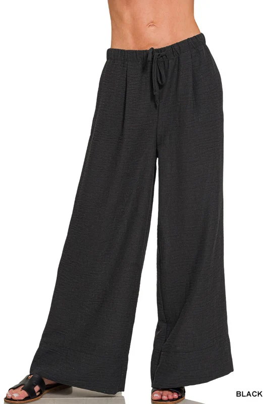 Black Breezeline Pants