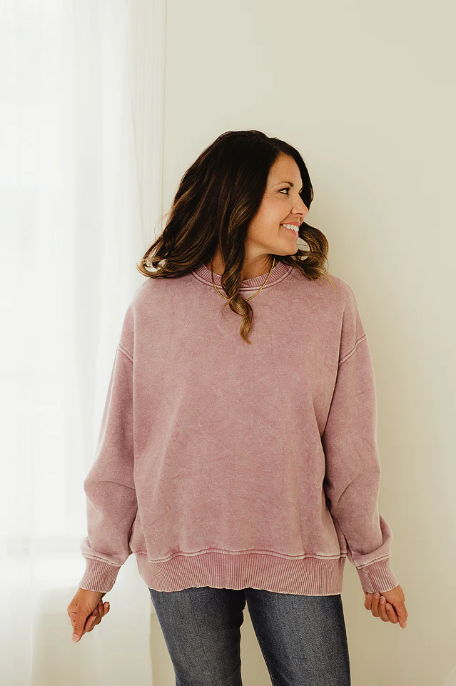 Brown Cozy Comfort Pullover - Image 12