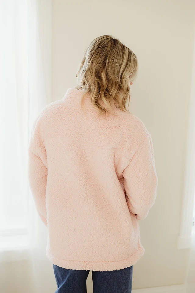 Cozy Days Sherpa Pullover - Image 3