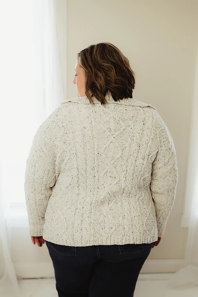 Cozy Pocket Drape Cardigan - Image 9