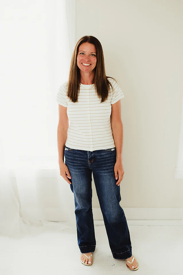 Crew Striped Button Down - Image 2
