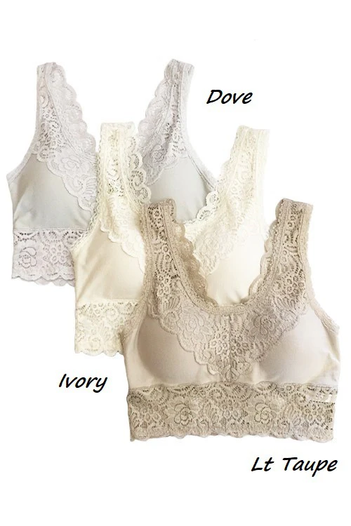 Crochet Lace Bra - Image 7