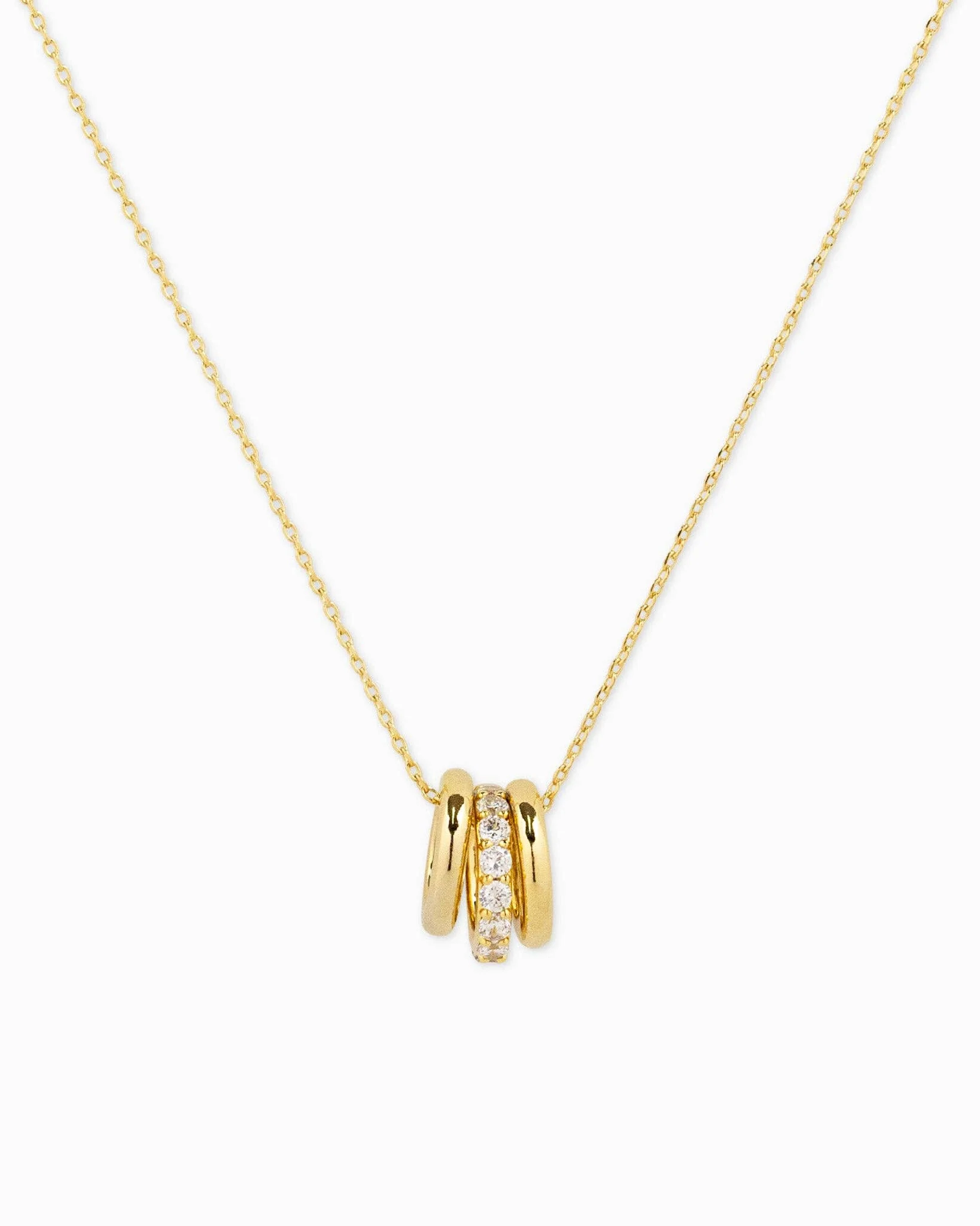 Radiance Rondelle Pendant Necklace