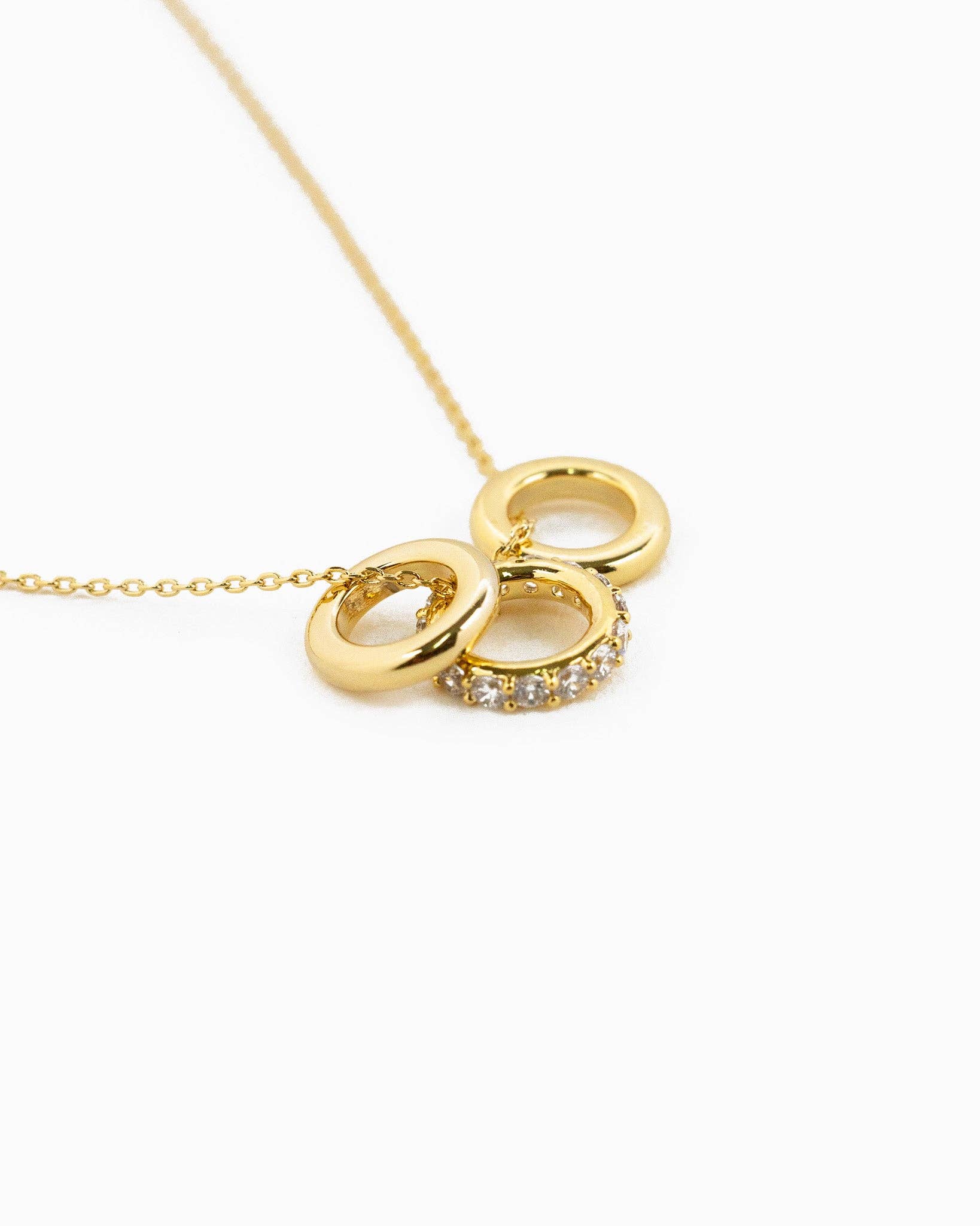 Radiance Rondelle Pendant Necklace - Image 2