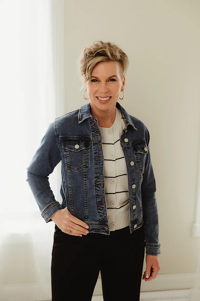 Dark Wash Classic Denim Jacket