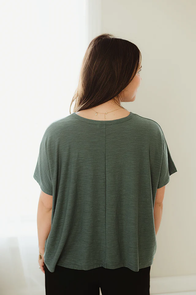Ash Jade Daybreak Slub Tee - Image 3