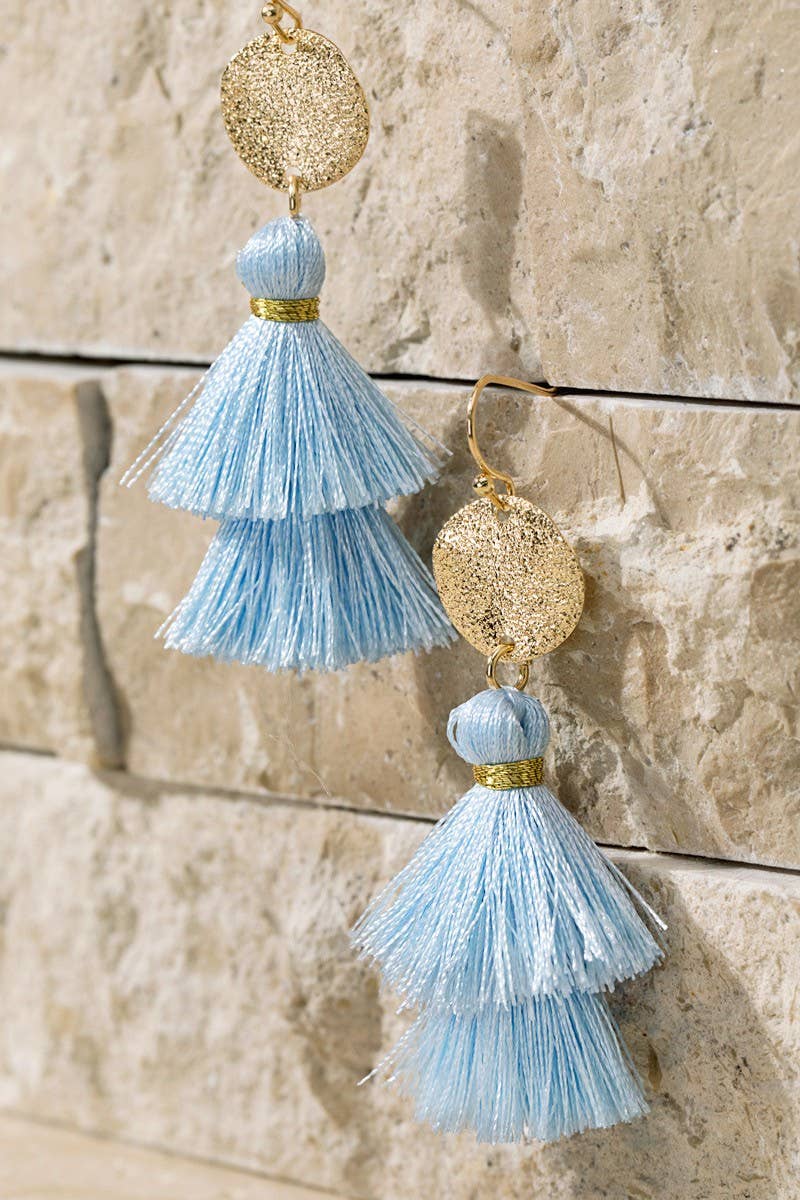 Double Tassel Earrings