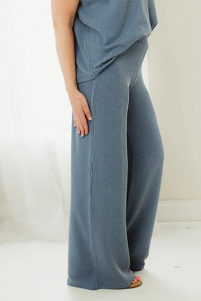 Dusty Blue Cloud Comfort Rib Set - Image 6