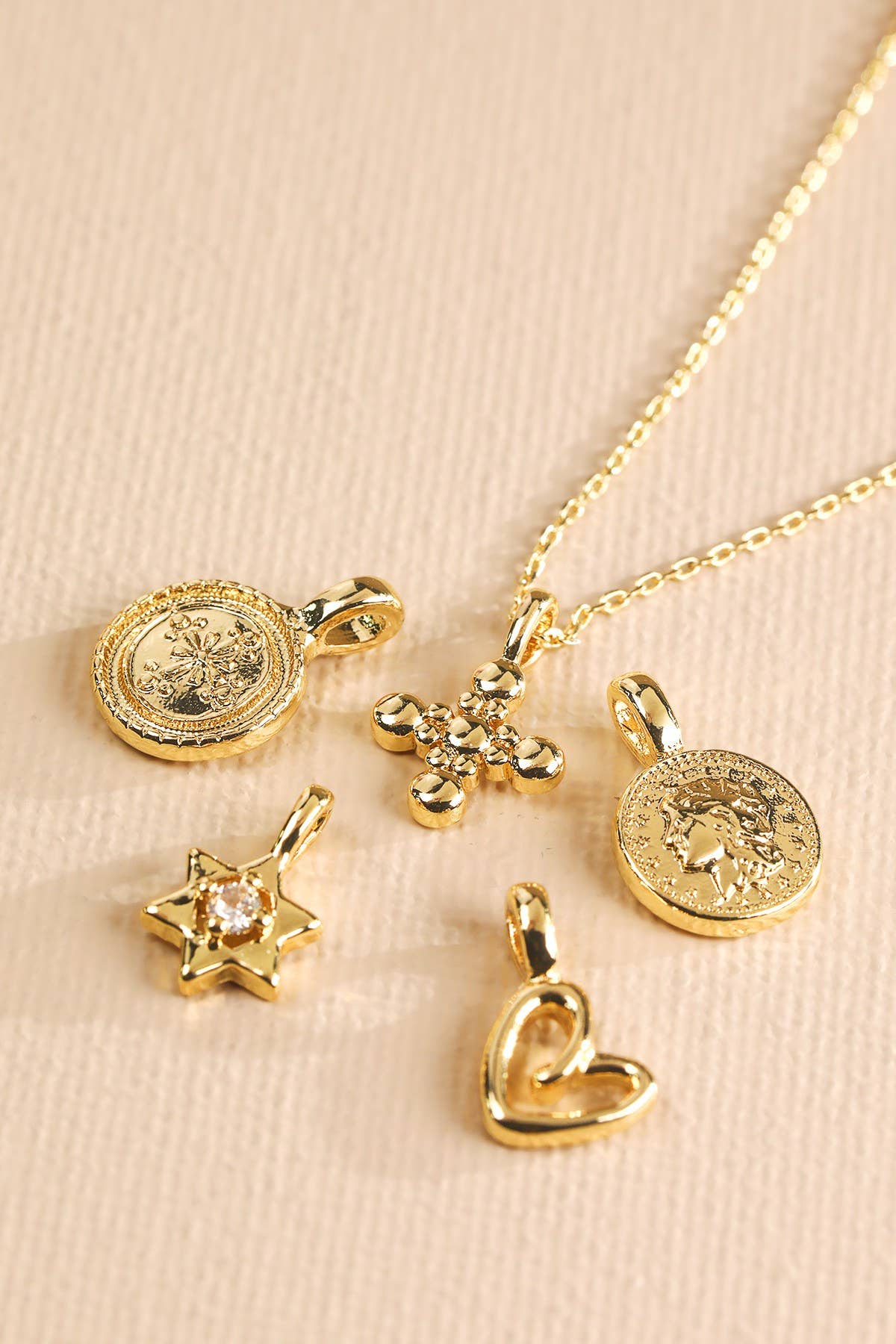 Everyday Icons Charm Necklace Set