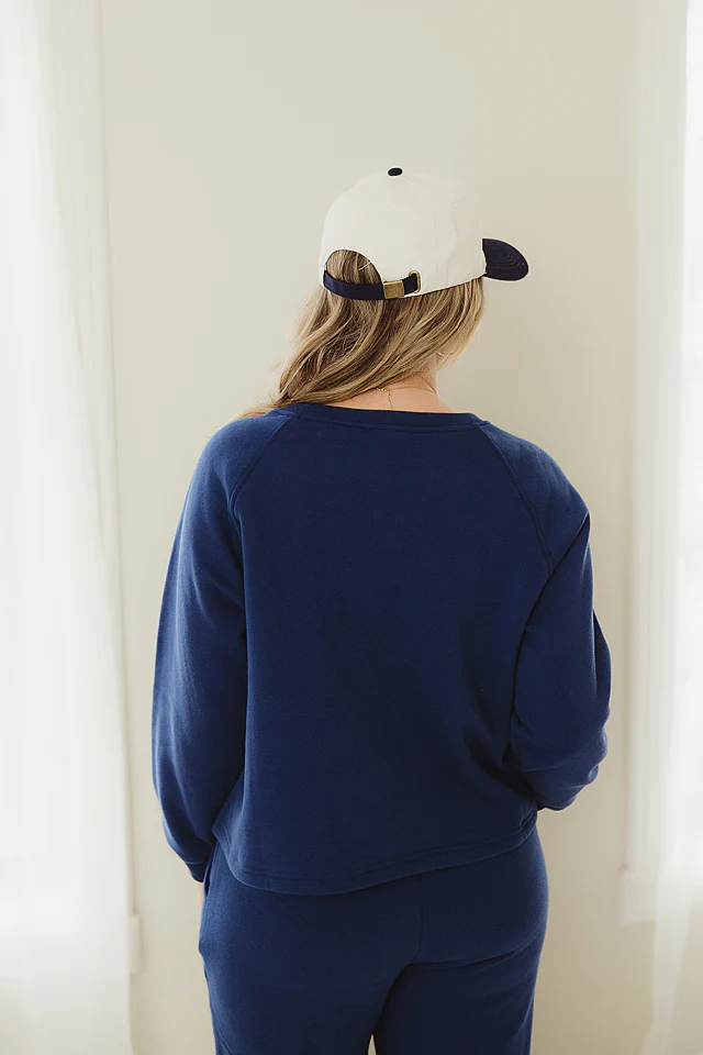 Light Navy Fleece Set - Image 4