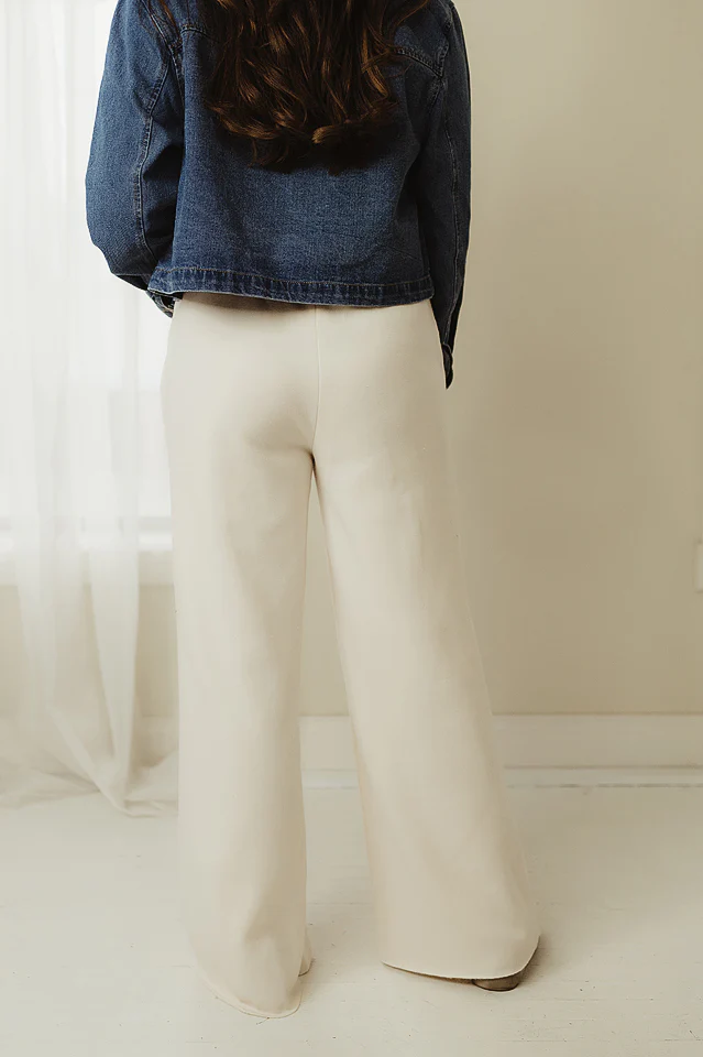 Fleece Wide Leg Sweatpants - Image 14