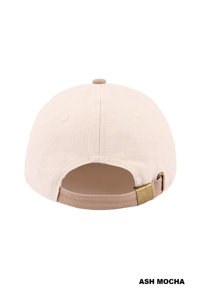 Ash Mocha "BLESSED"Hat - Image 4