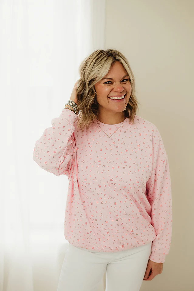 Floral Cozy Sweatshirt