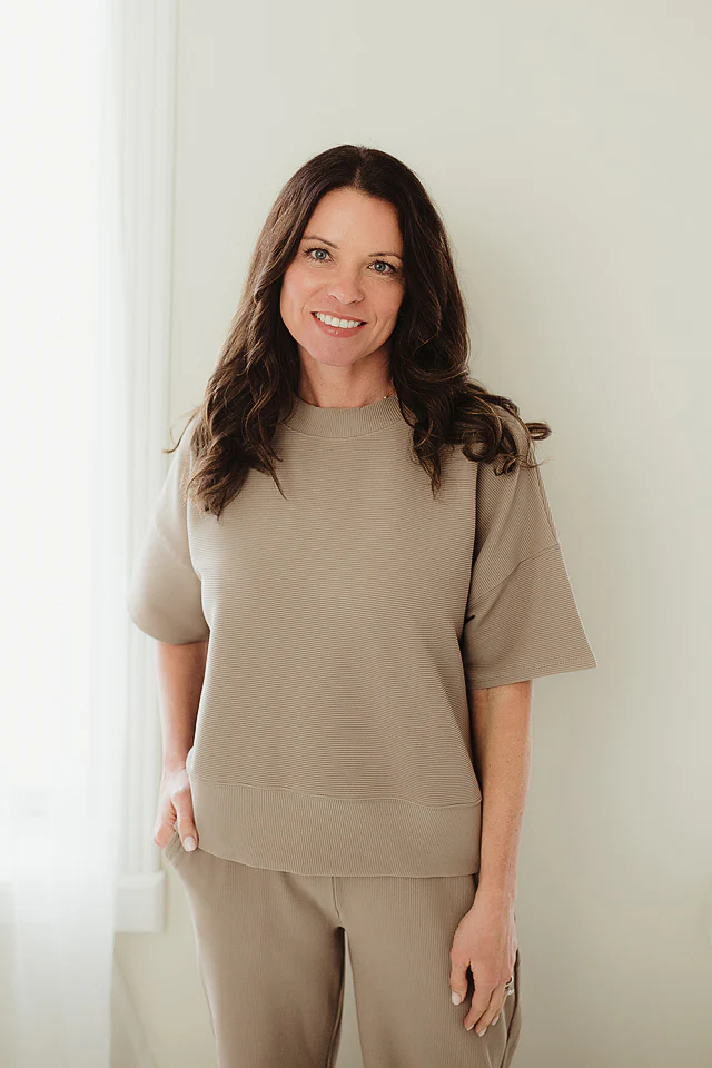 Cocoa Flow & Fit Ribbed Set - Image 4