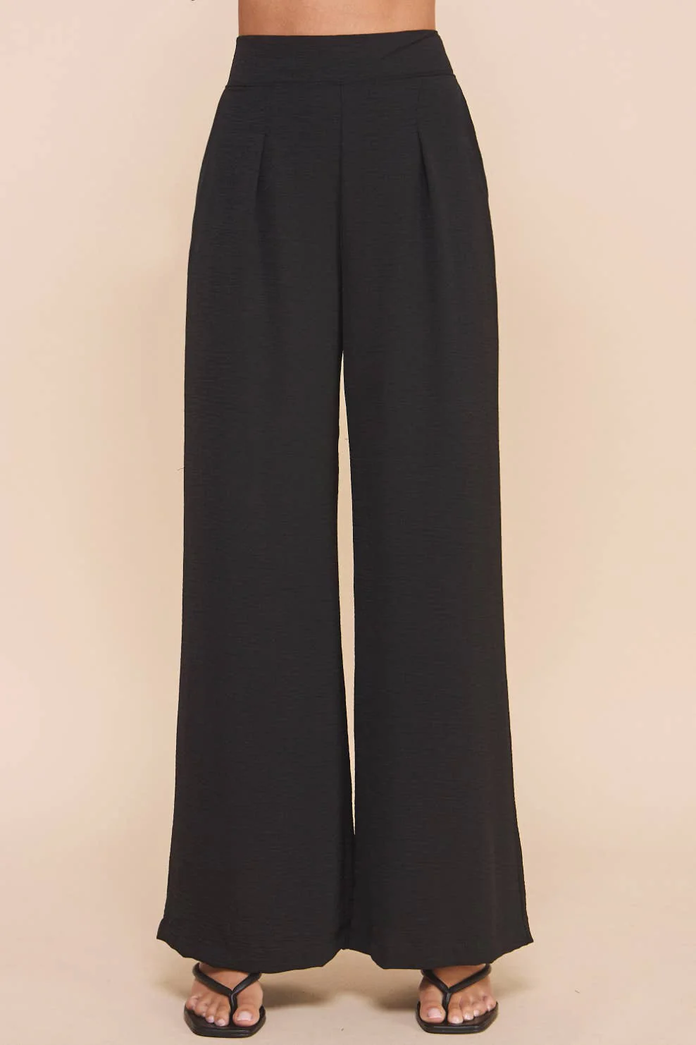 Black Flowy Pants