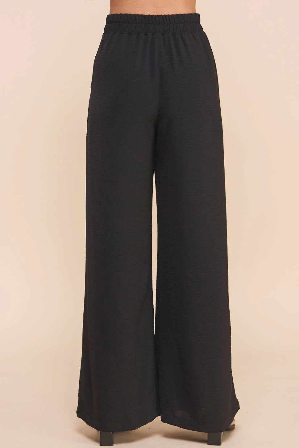 Black Flowy Pants - Image 2