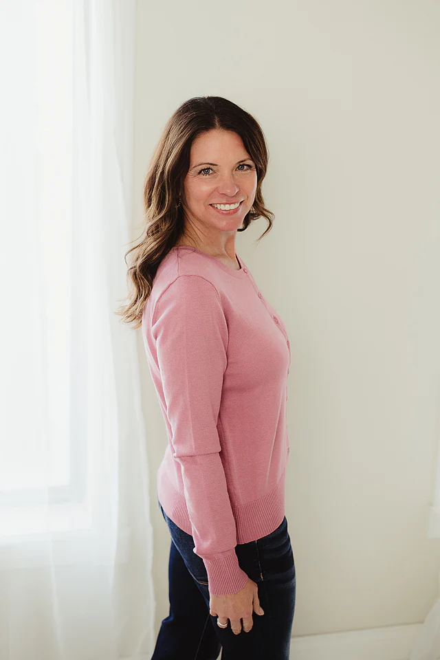 Fondant Button Down Cardigan - Image 2