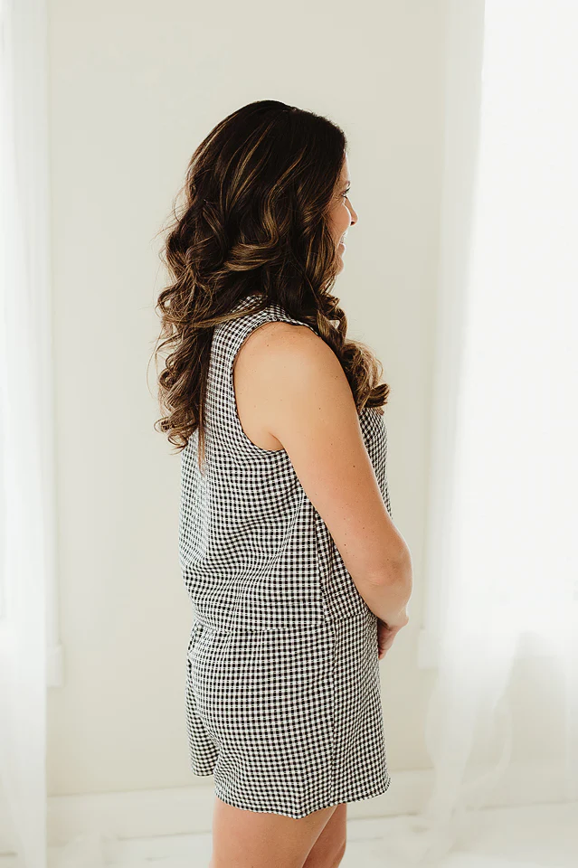 Black Gingham Set - Image 2
