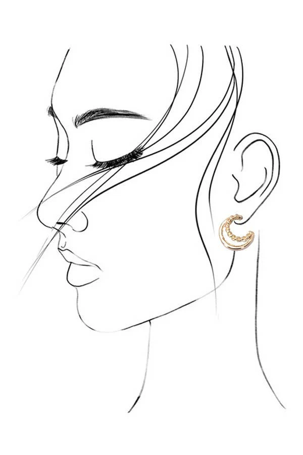 Pearl Hoop & Stud Trio - Image 4